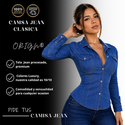 CAMISA JEANS CLASICA®