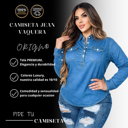 CAMISA JEANS VAQUERA®